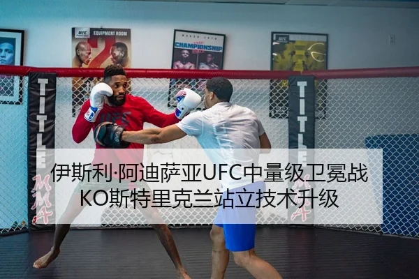 伊斯利·阿迪萨亚UFC中量级卫冕战KO斯特里克兰站立技术升级